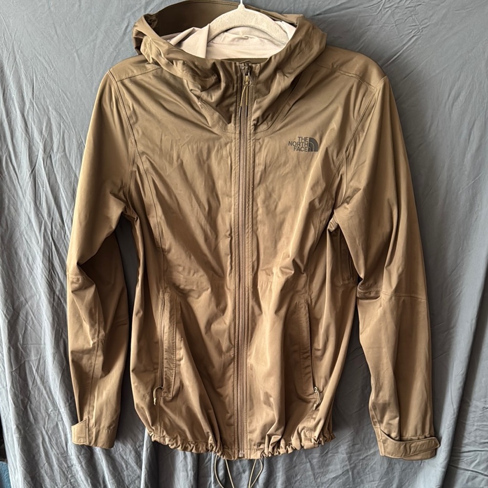 The North Face Olive Ski & Snow Jacket Water-Resistant Hooded